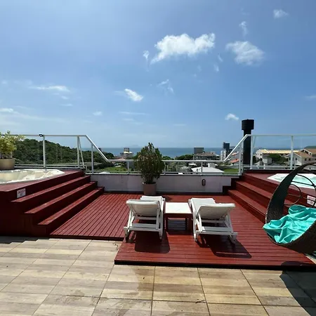 Seu Refugio Paradisiaco A Apenas 330 Metros Do Mar Tub Florianopolis Exterior photo